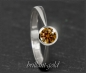 Preview: Brillant Ring 585 Gold, 0,54ct, rotorange & VS2